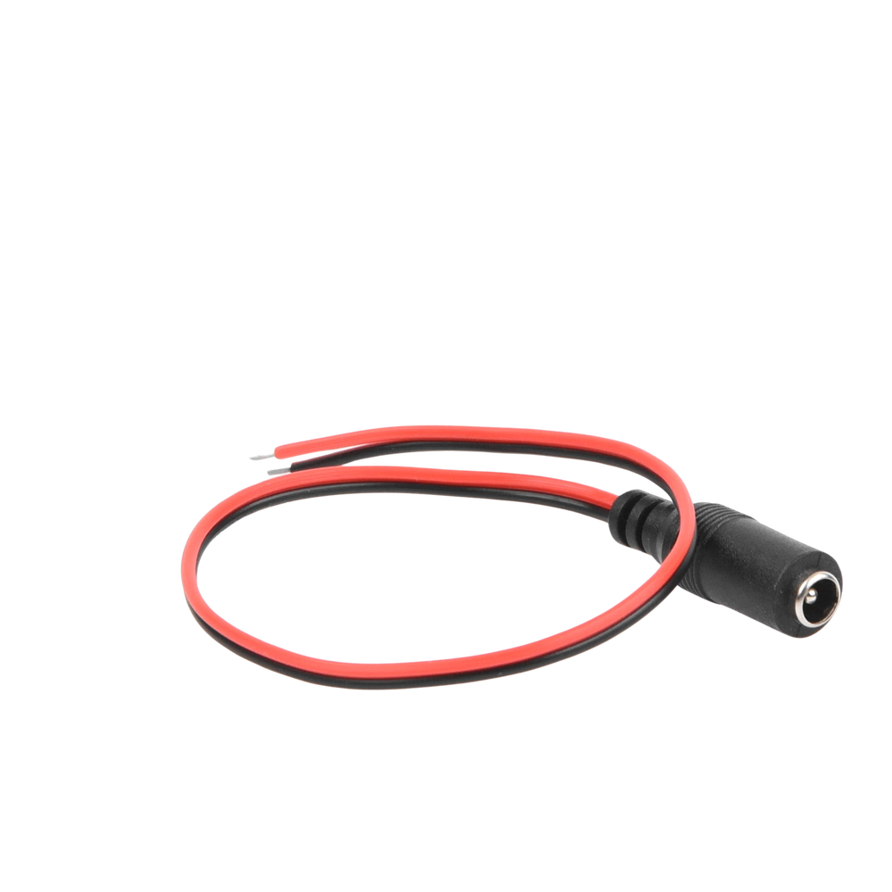 Cable con Conector Hembra, Alimentación para Vcc con Puntas Libres.
