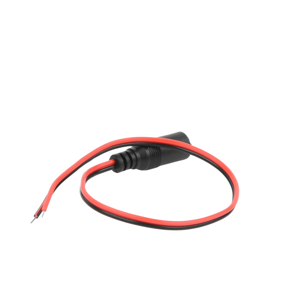 Cable con Conector Hembra, Alimentación para Vcc con Puntas Libres.