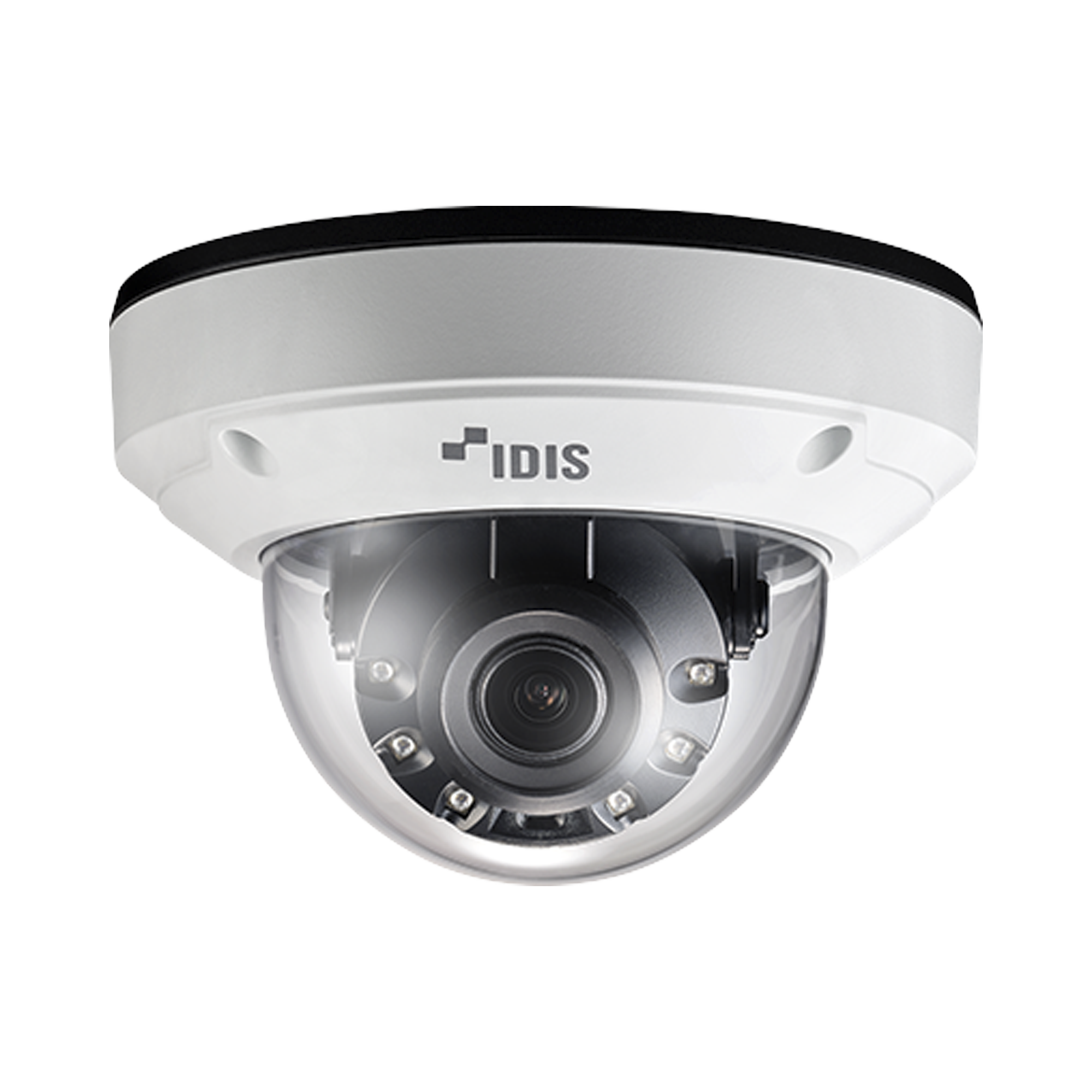 5MP IR DOME CAMERA /MOTORIZED LENS 2.7 - 13.5MM /  IDIS DEEP-LEARNING ANALYTICS (IDLA)