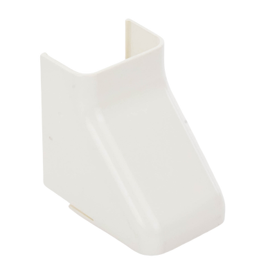 Conexión para techo falso/entrada, para uso con canaleta LD10, material ABS, Color Blanco Mate