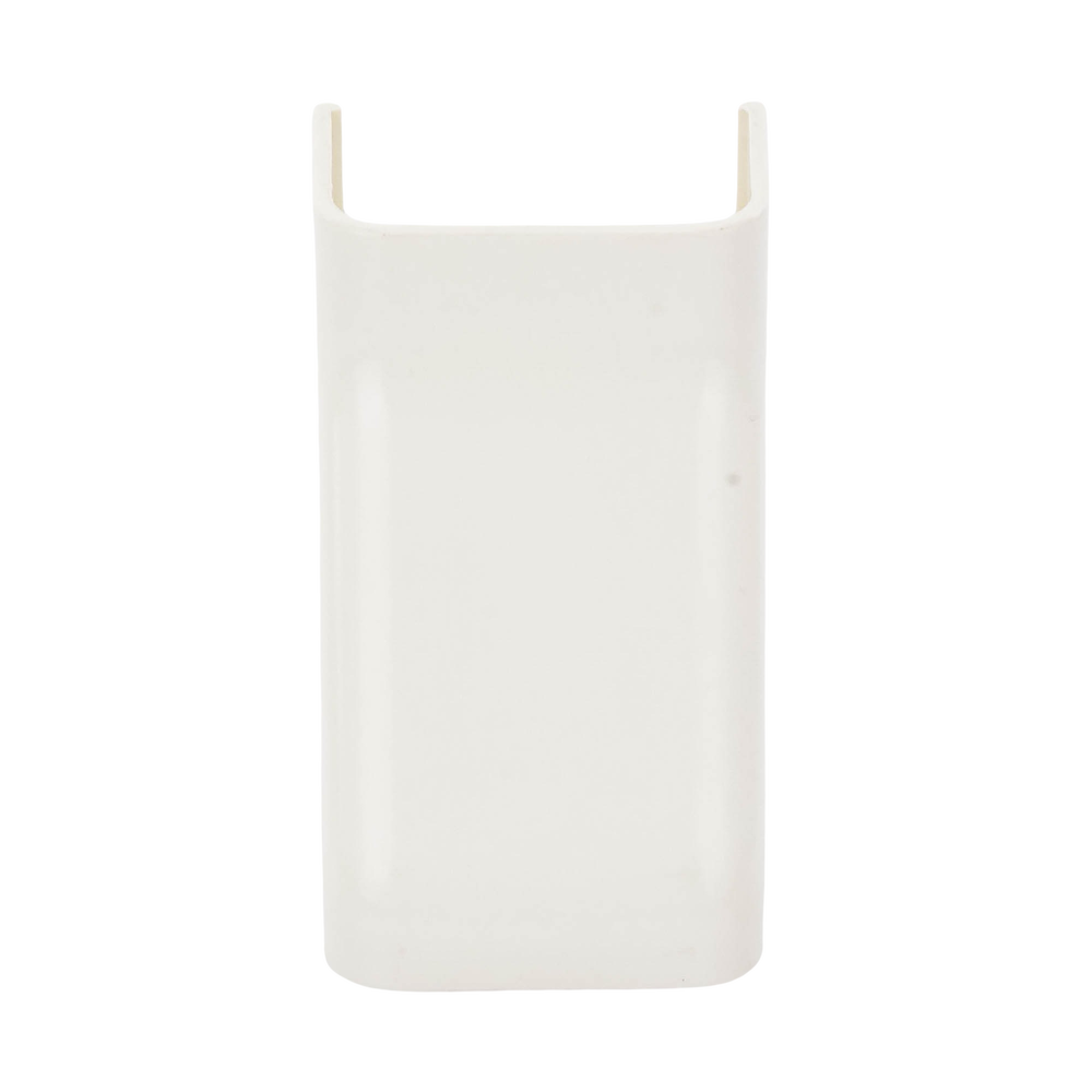 Conexión para techo falso/entrada, para uso con canaleta LD10, material ABS, Color Blanco Mate