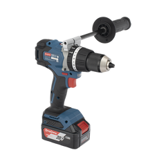 Rotomartillo / Taladro Inalámbrico sin carbones de 20V, incluye 2 Baterías de 4.0Ah, Cargador y Maletín.