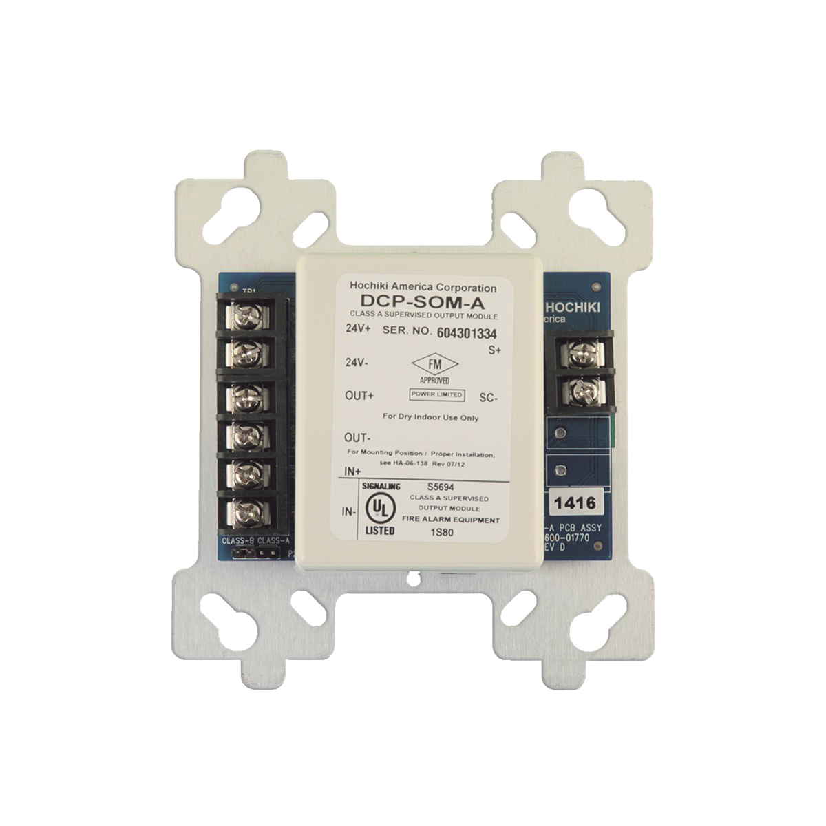 Modulo De Control Direccionable De Salida Supervisada CLASE A & B (0400-01990)