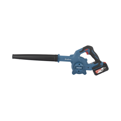 Sopladora Inalámbrica de 20V, Incluye batería de 4.0Ah, Cargador y bolsa Guarda Polvo