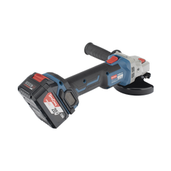 Amoladora Angular de 20Vcc, Disco de 4-1/2 in, Incluye 2 Baterías de 4.0Ah, Cargador y Estuche