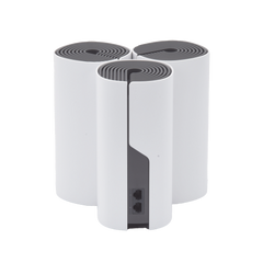 Kit de Router inalámbrico mesh Deco E4 para Hogar / Doble banda AC 1200  / 2 puertos 10/100 Mbps / Compatible con amazon alexa.
