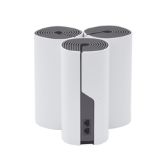 Kit de Router inalámbrico mesh Deco E4 para Hogar / Doble banda AC 1200  / 2 puertos 10/100 Mbps / Compatible con amazon alexa.