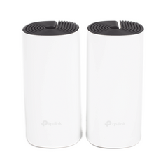 KIT 2 Routers Inalámbricos MESH Interior para Hogar / Doble Banda Wi-Fi 5 AC1200 Mbps / 2 Puerto Gigabit WAN/LAN / 2 Antenas Internas / Administración Mediante la App Deco (iOS, Android)