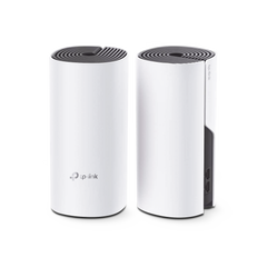 KIT 2 Routers Inalámbricos MESH Interior para Hogar / Doble Banda Wi-Fi 5 AC1200 Mbps / 2 Puerto Gigabit WAN/LAN / 2 Antenas Internas / Administración Mediante la App Deco (iOS, Android)