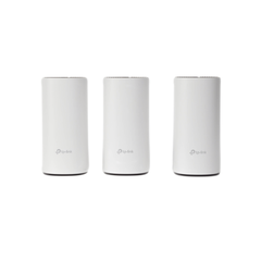 KIT 3 Routers Inalámbricos MESH Interior para Hogar / Doble Banda Wi-Fi 5 AC1200 Mbps / 2 Puerto Gigabit WAN/LAN / 2 Antenas Internas / Administración Mediante la App Deco (iOS, Android)