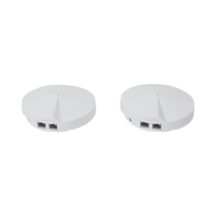 Kit 2 Routers Inalámbricos MESH Interior para Hogar / Doble Banda Wi-Fi 5 AC1300 Mbps / 2 Puerto Gigabit WAN/LAN / 4 Antenas Internas / Administración Mediante la App Deco (iOS, Android) / Protección HomeCare