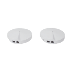 Kit 2 Routers Inalámbricos MESH Interior para Hogar / Doble Banda Wi-Fi 5 AC1300 Mbps / 2 Puerto Gigabit WAN/LAN / 4 Antenas Internas / Administración Mediante la App Deco (iOS, Android) / Protección HomeCare