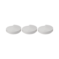 Kit 3 Routers Inalámbricos MESH Interior para Hogar / Doble Banda Wi-Fi 5 AC1300 Mbps / 2 Puerto Gigabit WAN/LAN / 4 Antenas Internas / Administración Mediante la App Deco (iOS, Android) / Protección HomeCare