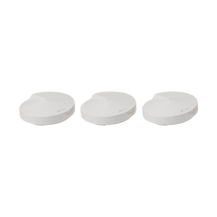 Kit 3 Routers Inalámbricos MESH Interior para Hogar / Doble Banda Wi-Fi 5 AC1300 Mbps / 2 Puerto Gigabit WAN/LAN / 4 Antenas Internas / Administración Mediante la App Deco (iOS, Android) / Protección HomeCare