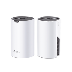 Kit 2 Routers Inalámbricos MESH Interior para Hogar / Doble Banda Wi-Fi 5 AC1900 Mbps / 3 Puerto Gigabit WAN/LAN / 3 Antenas Internas / Administración Mediante la App Deco (iOS, Android)