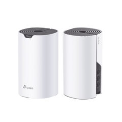 Kit 2 Routers Inalámbricos MESH Interior para Hogar / Doble Banda Wi-Fi 5 AC1900 Mbps / 3 Puerto Gigabit WAN/LAN / 3 Antenas Internas / Administración Mediante la App Deco (iOS, Android)