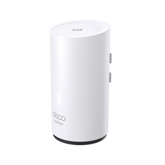 Router Inalámbrico MESH Exterior para Hogar / Doble Banda Wi-Fi 6 AX3000 Mbps / 2 Puerto Gigabit WAN/LAN / Puertos PoE 802.3 af/at Entrada / 2 Antenas Internas / Protección IP65 / Administración Mediante la App Deco (iOS, Android)