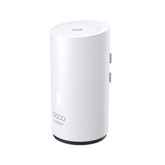 Router Inalámbrico MESH Exterior para Hogar / Doble Banda Wi-Fi 6 AX3000 Mbps / 2 Puerto Gigabit WAN/LAN / Puertos PoE 802.3 af/at Entrada / 2 Antenas Internas / Protección IP65 / Administración Mediante la App Deco (iOS, Android)