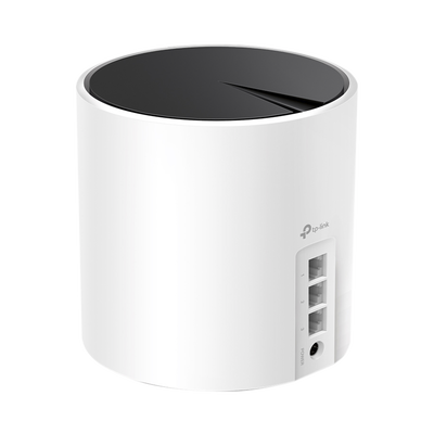 Kit 3 Routers Inalámbricos MESH Interior para Hogar / Doble Banda Wi-Fi 6 AX3000 Mbps / 3 Puerto Gigabit WAN/LAN / 2 Antenas Internas / Administración Mediante la App Deco (iOS, Android) / Protección HomeShield