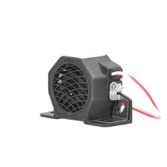 Alarma de reversa y doble tono, 12-24 Vcc, 102 dBA