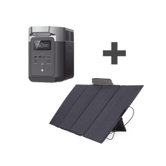 Kit de Estación de Energía Portátil 2048Wh + Panel Solar Flexible 400W