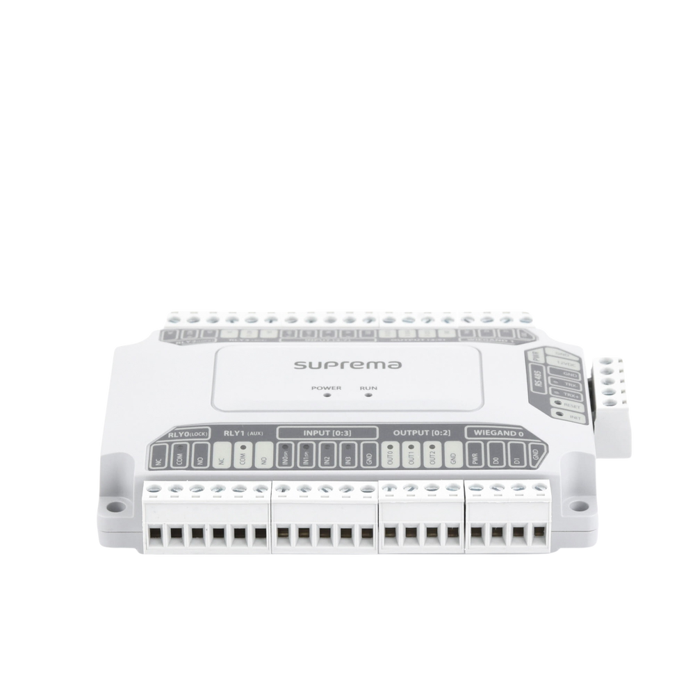 Módulo para Control de Puertas / 2 Entradas/Salidas Weigand / 4 Salidas de Relevador tipo C / Uso con BioStar 2