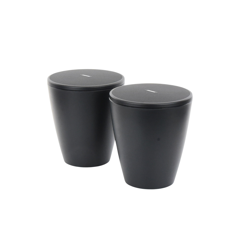 Par de Altavoz colgante | DesignMax | 5in | 8ohms | 70/100V | Negro