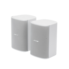 Par de Altavoces de Pared | DesignMax | 5in | 70/100V | 8ohms | Blanco | Exterior