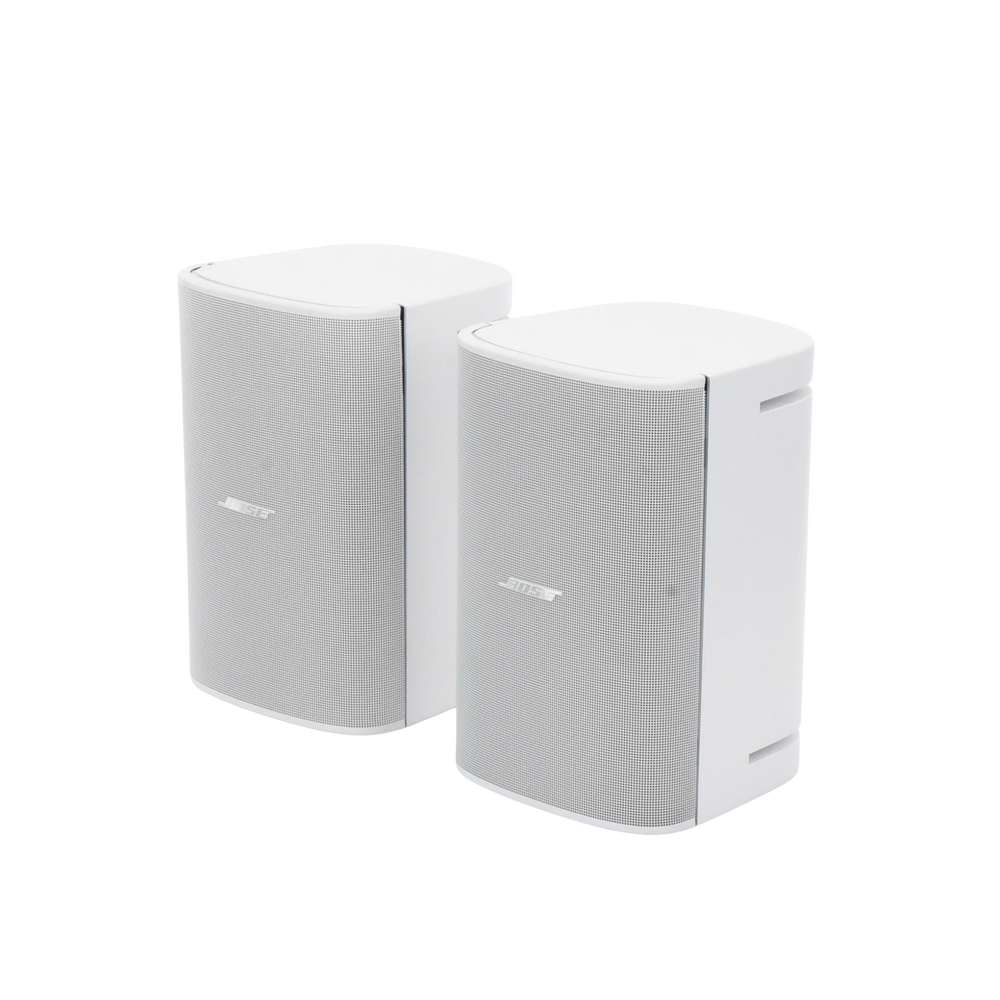 Par de Altavoces de Pared | DesignMax | 6.5in | 8ohms | 70/100V | Blanco | Exterior