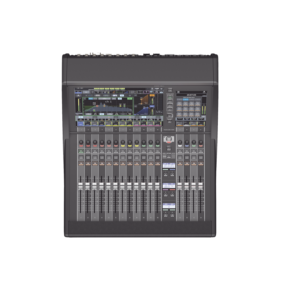 CONSOLA DE MEZCLA DIGITAL DE AUDIO 72 CANALES 48 MEZCLAS C/ DANTE I/O (DM7 COMPACT)