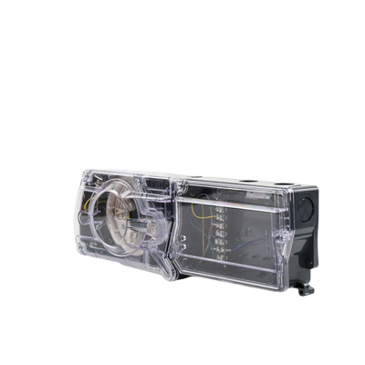 Carcasa para Detección de Humo en Ductos / Compatible con Detectores Direccionables de Humo de las Marcas; Fire-Lite, Notifier, Silent Knight y Farenhyt / Incluye Base para Detector / No Incluye Detector