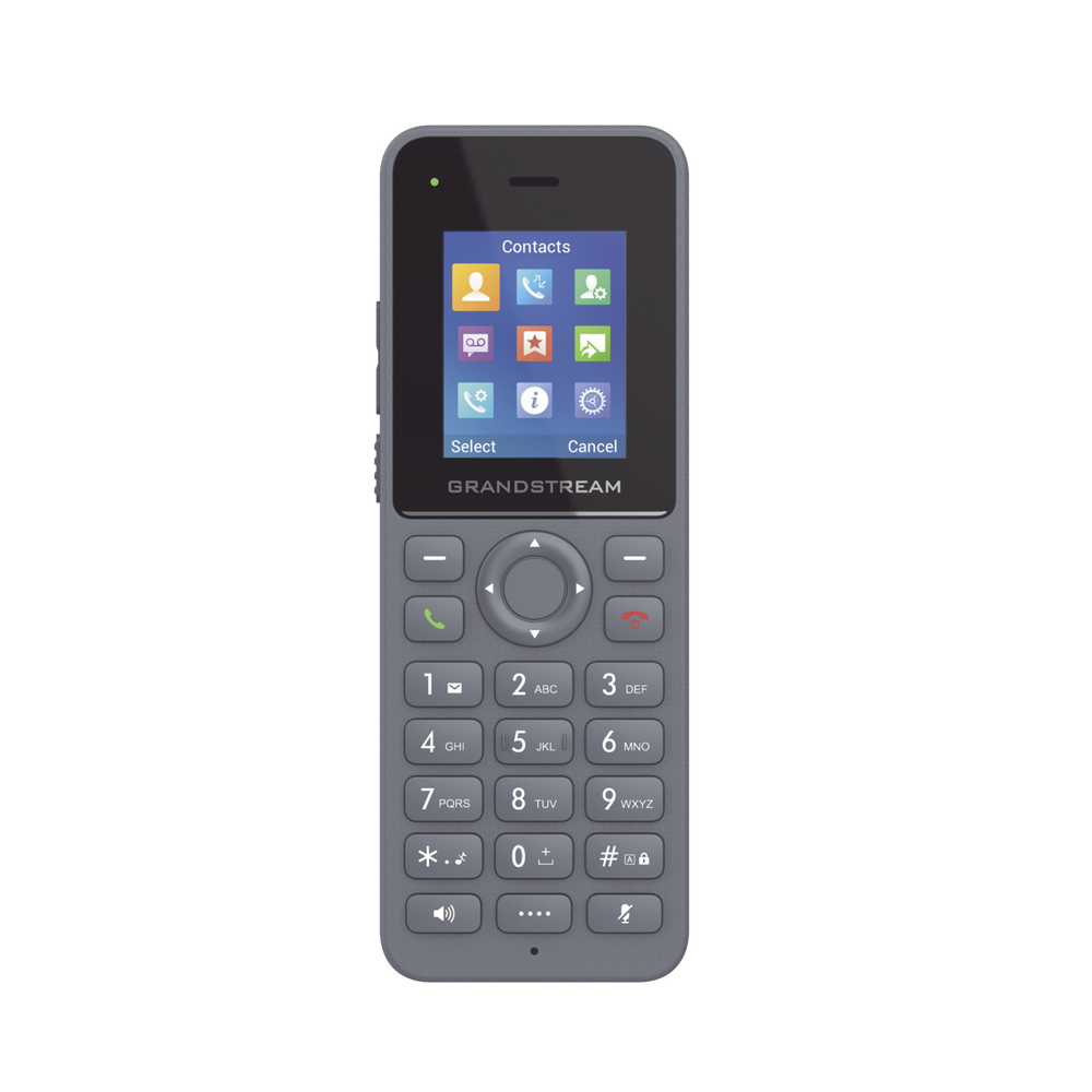 Teléfono Inalámbrico DECT HD, Hasta 20 cuentas SIP por sistema, Conferencia de audio de 3 vías, Audio HD