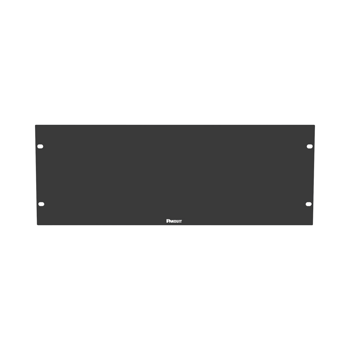 Tapa Ciega Para Rack Estándar de 19in, Plano, de Acero, 4UR, Color Negro