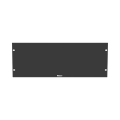 Tapa Ciega Para Rack Estándar de 19in, Plano, de Acero, 4UR, Color Negro