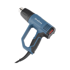 Pistola de Calor de 1600W, con 3 niveles de Temperatura variable, Incluye 2 Boquillas