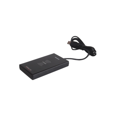 Lector Enrolador de Escritorio para tarjetas de Proximidad ROSSLARE (MIFARE 13.56 MHZ), Compatible con AXTRAXNG y  AXTRAXPRO