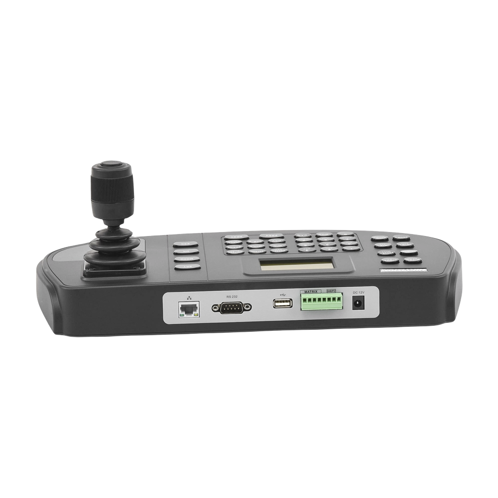 Controlador IP para DVR, NVR y PTZ a través de Red / Soporta RS-485 / Compatible con epcom, HiLook y HIKVISION
