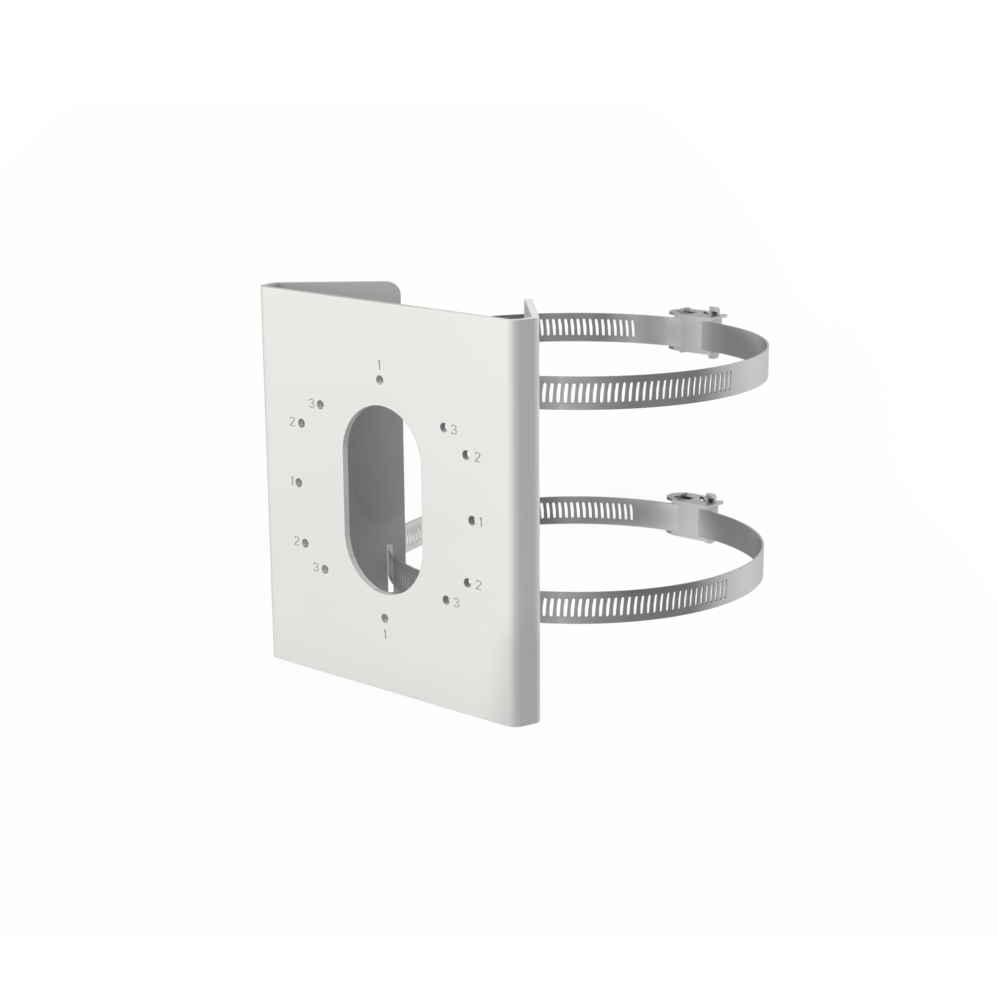Montaje de Poste para Cámaras DS-2CD26 / DS-2CD3656G2T-IZS(C) / Acero Inoxidable