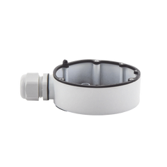 Caja de Conexiones de Exterior para Cámaras Tipo Mini Domo / IP66 / Color Blanco