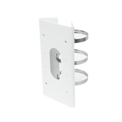 Montaje Vertical para Poste / Material de Acero Inoxidable