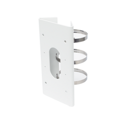 Montaje Vertical para Poste / Material de Acero Inoxidable