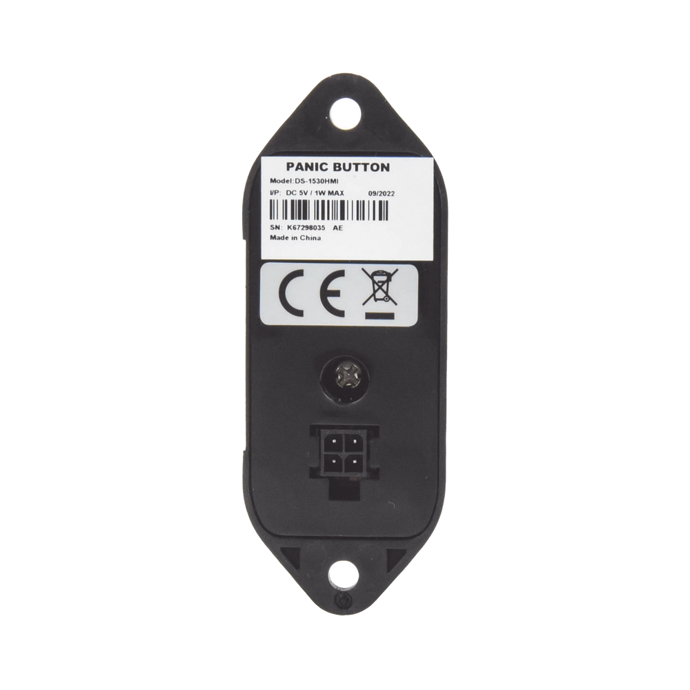 Botón de pánico para Activación de Alarma de Emergencia / Compatible con DVR´s Móviles HIKVISION