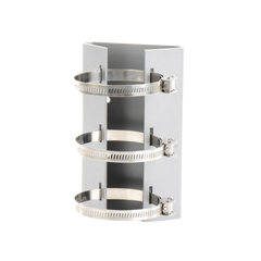 Montaje de Poste para PTZ / Acero Inoxidable / Compatible con PTZ HIKVISION