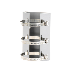 Montaje de Poste para PTZ / Acero Inoxidable / Compatible con PTZ HIKVISION