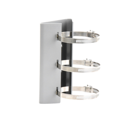 Montaje de Poste para PTZ / Acero Inoxidable / Compatible con PTZ HIKVISION