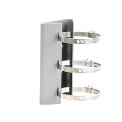 Montaje de Poste para PTZ / Acero Inoxidable / Compatible con PTZ HIKVISION