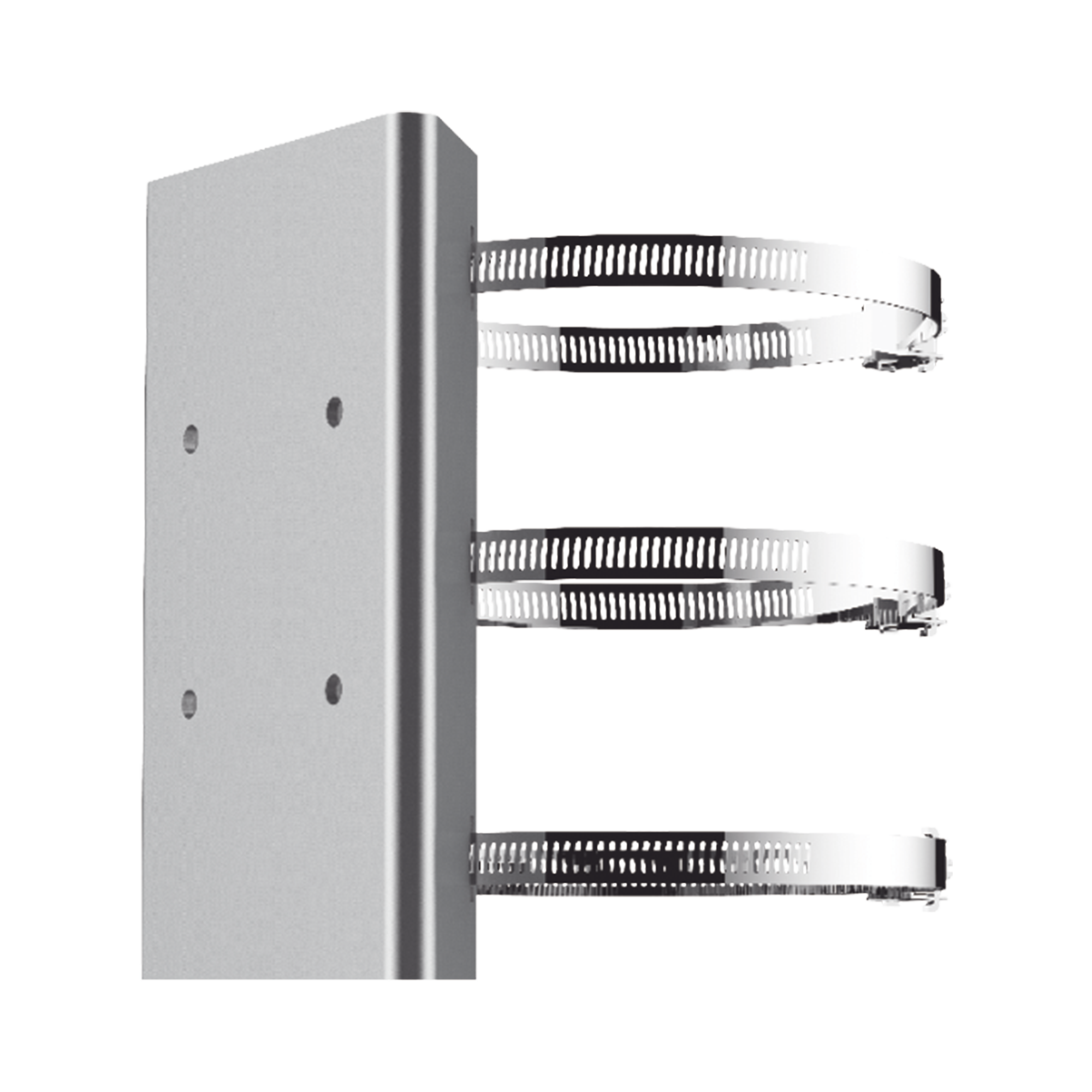 Montaje de Poste para PTZ / Acero Inoxidable / Compatible con PTZ HIKVISION