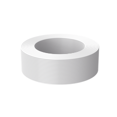 Bobina de 100 Metros de Cable Multifilar / CCA / 4 x 22 AWG / Color Blanco / PVC / CCAM / Uso en Interior / Aplicaciones en Alarmas - Automatización