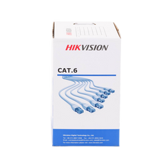 Bobina de Cable de 305 m (1000 ft) Cat 6 / 100% Cobre / Color Azul / Uso en Interior / PVC