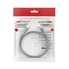 Cable de Parcheo (Patch Cord) / UTP / Cat. 6 (24 AWG) / 10 Metros (32.81 Pies) / Color Gris / Ideal para PoE+ / Interior